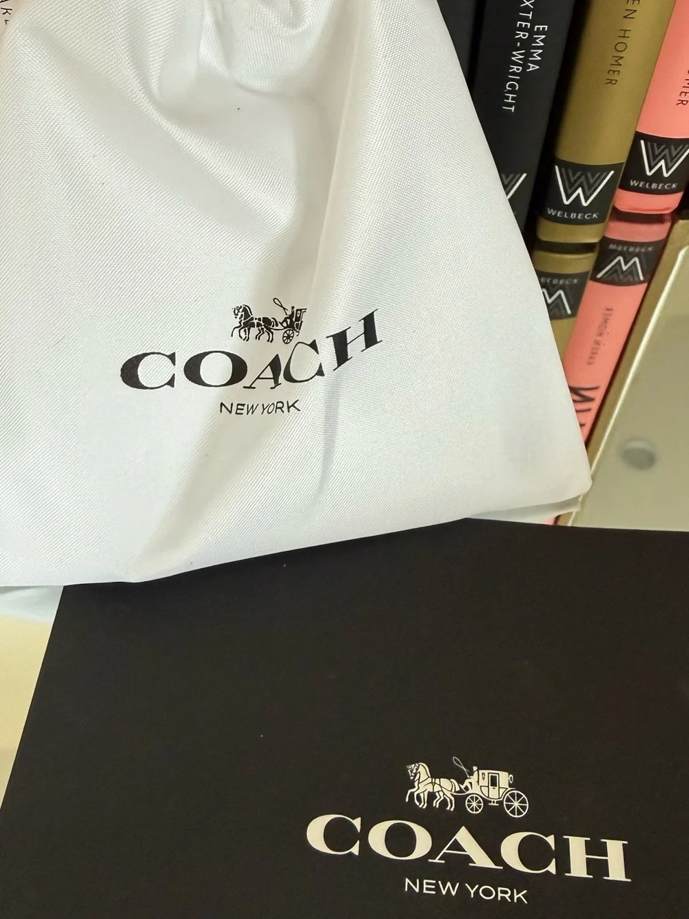 Coach purse bag chain strap charm strap NWT WITH COACH JEWELRY POUCH - Picture 9 of 10